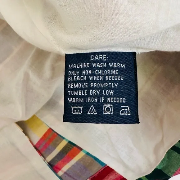 Vintage Ralph Lauren Patchwork Madras Blazer Jacket Plaid Preppy - Picture 12 of 13